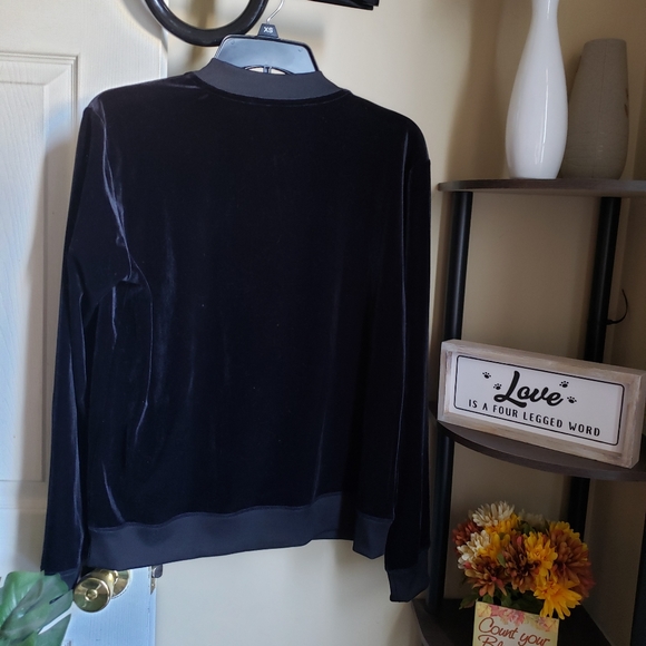 NWOT MICHAEL KORS Velvet Jacket - Picture 4 of 4